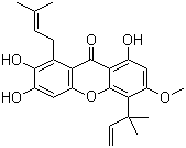 Cudraxanthone D molecular structure (CAS 96552-41-9)