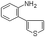 2-(Thiophen-3-yl)phenylamine molecular structure (CAS 96919-49-2)
