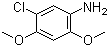 5-Chloro-2,4-dimethoxyaniline molecular structure (CAS 97-50-7)
