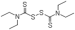 structure of CAS# 97-77-8, Disulfiram;Bis(diethylthiocarbamoyl) disulfide; Tetraethylthiuram disulfide; TETD