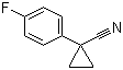 1-(4-Fluorophenyl)cyclopropanecarbonitrile molecular structure (CAS 97009-67-1)