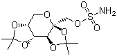 structure of CAS# 97240-79-4, Topiramate;McN-4853; RWJ-17021; Topamax; 2,3:4,5-bis-O-(1-methylethylidene)-beta-D-fructopyranose sulfamate
