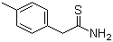 structure of CAS# 97426-53-4, 2-(4-Methylphenyl)ethanethioamide