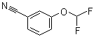 3-(Difluoromethoxy)benzonitrile molecular structure (CAS 97582-88-2)