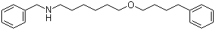 structure of CAS# 97664-55-6, 6-Benzylamino-1-(4'-phenylbutoxy)hexane ;N-[6-(4-Phenylbutoxy)hexyl]benzenemethanamine