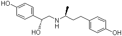 Ractopamine molecular structure (CAS 97825-25-7)
