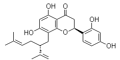 structure of CAS# 97938-30-2, Sophoraflavanone G