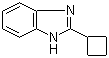 结构式 CAS# 97968-80-4, 2-环丁基苯并咪唑