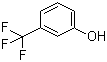 间三氟甲基苯酚分子结构 (CAS 98-17-9)