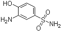 2-氨基-4-磺酰胺基苯酚分子结构 (CAS 98-32-8)