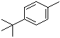 structure of CAS# 98-51-1, 4-tert-Butyltoluene;1-Methyl-4-tert-butylbenzene; p-Methyl-tert-butylbenzene; p-tert-Butyl toluene; TBT