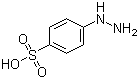 structure of CAS# 98-71-5, 4-Hydrazinobenzenesulfonic acid;Phenylhydrazine-4-sulfonic acid