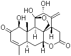 Ailanthone molecular structure (CAS 981-15-7)