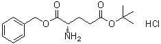 L-Glutamic acid 5-(1,1-dimethylethyl) 1-(phenylmethyl) ester monohydrochloride molecular structure (CAS 98102-32-0)