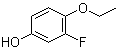 4-Ethoxy-3-fluorophenol molecular structure (CAS 98121-48-3)