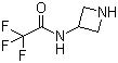 N-(Azetidin-3-yl)-2,2,2-trifluoroacetamide molecular structure (CAS 98448-79-4)