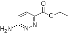Ethyl 6-aminopyridazine-3-carboxylate molecular structure (CAS 98548-01-7)