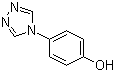 结构式 CAS# 98581-86-3, 4-(4-羟基苯基)-1,2,4-三唑