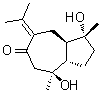 Zedoarondiol molecular structure (CAS 98644-24-7)