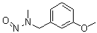 3-Methoxy-N-methyl-N-nitrosobenzenemethanamine molecular structure (CAS 98736-45-9)