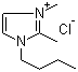 structure of CAS# 98892-75-2, 1-Butyl-2,3-dimethylimidazolium chloride