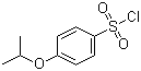 4-Isopropoxybenzenesulfonyl chloride molecular structure (CAS 98995-40-5)