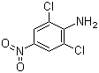 2,6-Dichloro-4-nitroaniline molecular structure (CAS 99-30-9)