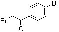 2,4'-Dibromoacetophenone molecular structure (CAS 99-73-0)