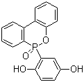 10-(2,5-二羟基苯基)-10H-9-氧杂-10-磷杂菲-10-氧化物分子结构 (CAS 99208-50-1)