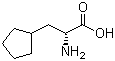 结构式 CAS# 99295-81-5, 3-环戊基-D-丙氨酸