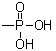 Methylphosphonic acid molecular structure (CAS 993-13-5)