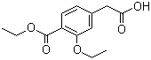 结构式 CAS# 99469-99-5, 4-乙氧羰基-3-乙氧基苯乙酸