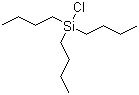 三丁基氯硅烷分子结构 (CAS 995-45-9)