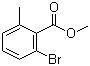 Methyl 2-bromo-6-methylbenzoate molecular structure (CAS 99548-56-8)