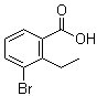 3-溴-2-乙基苯甲酸分子结构 (CAS 99548-72-8)