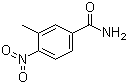 结构式 CAS# 99584-85-7, 3-甲基-4-硝基苯甲酰胺