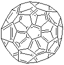 [60]Fullerene molecular structure (CAS 99685-96-8)
