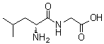 structure of CAS# 997-05-7, D-Leucylglycine;D-Leu-Gly