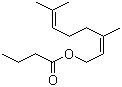 structure of CAS# 999-40-6, Neryl butyrate;(2Z)-3,7-dimethyl-2,6-octadien-1-yl butyrate